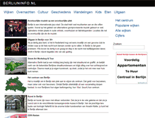 Tablet Screenshot of berlijninfo.nl
